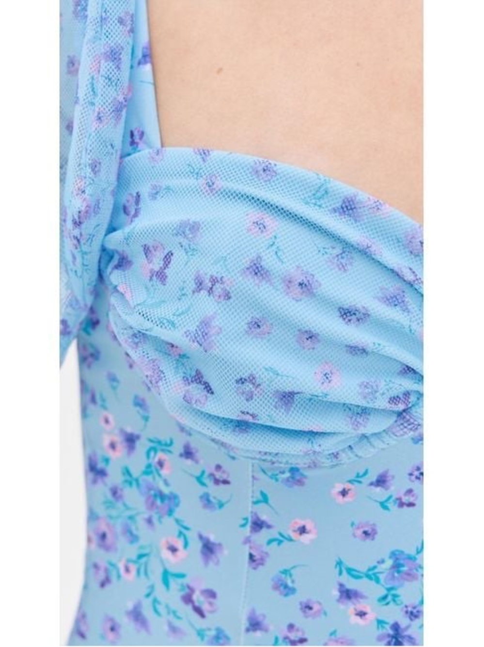NWT Beach Riot Dede Floral One-Piece Swimsuit Sz XS - Picture 3 of 10